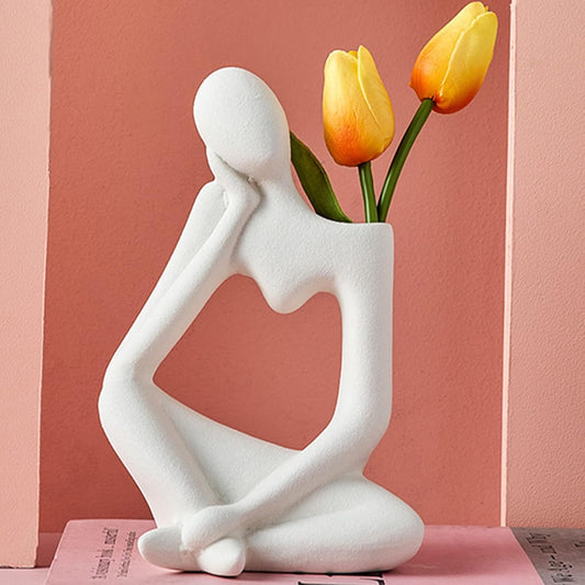 The Thinker Vase