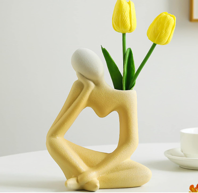 The Thinker Vase