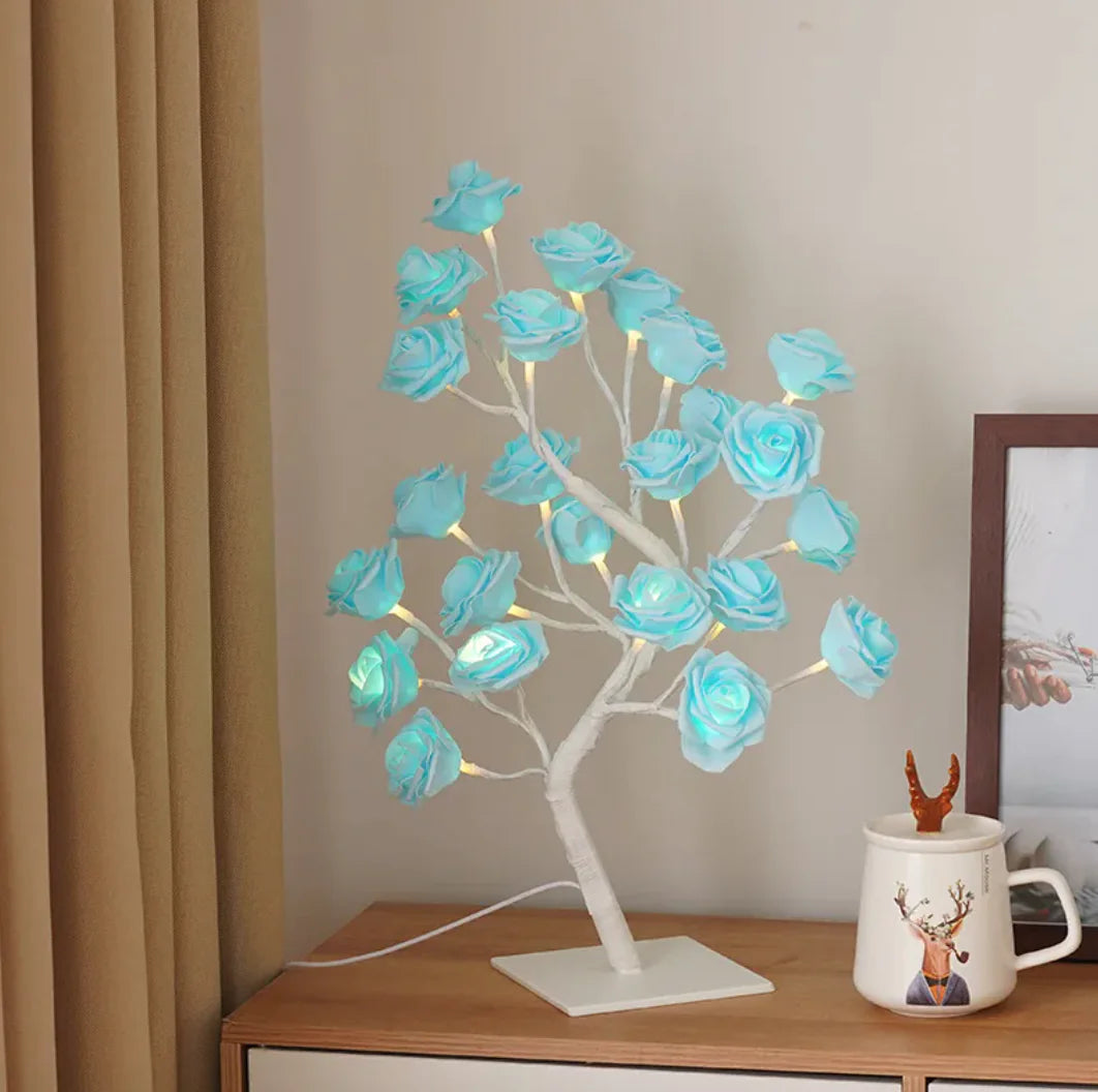 Luminous Rose Tree