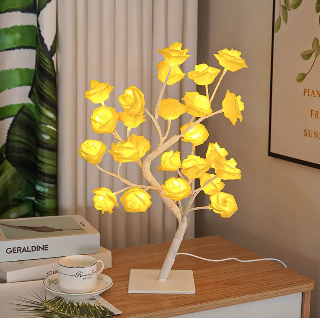 Luminous Rose Tree