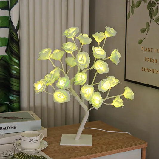 Luminous Rose Tree